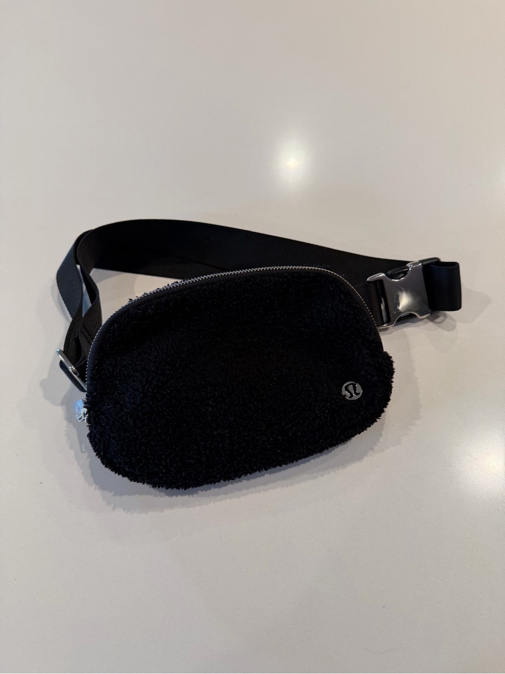 Lululemon Black Sherpa Belt Bag